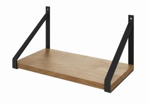 Przejdź do produktu Półka wisząca do pokoju LOFT LI 30-160 cm głębokość 20 cm industrialna