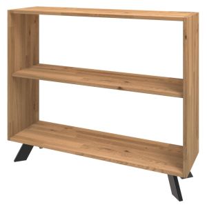 Przejdź do produktu Regał stojący dębowy TOLEDO na segregatory i książki LOFT P2