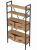 Regał dębowy loft MEDIUM CABINET z zamkniętymi modułami i otwartą przestrzenią funkcjonalny regał industrial
