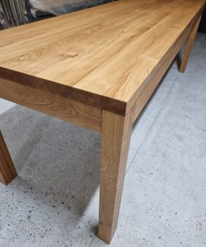 Stół dębowy loft MAS-R handmade – naturalne drewno