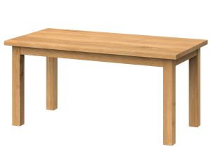 Przejdź do produktu Nowoczesny stół jadalniany lity dębowy w 100% MAS-W (wymiary)