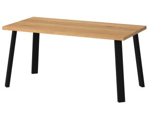 Przejdź do produktu Stół jadalniany z litego dębu CORNER LOFT industrial do salonu (warianty wielkości)