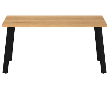 Nowoczesny stół loft CORNER z widocznym usłojeniem drewna i trwałym wykończeniem