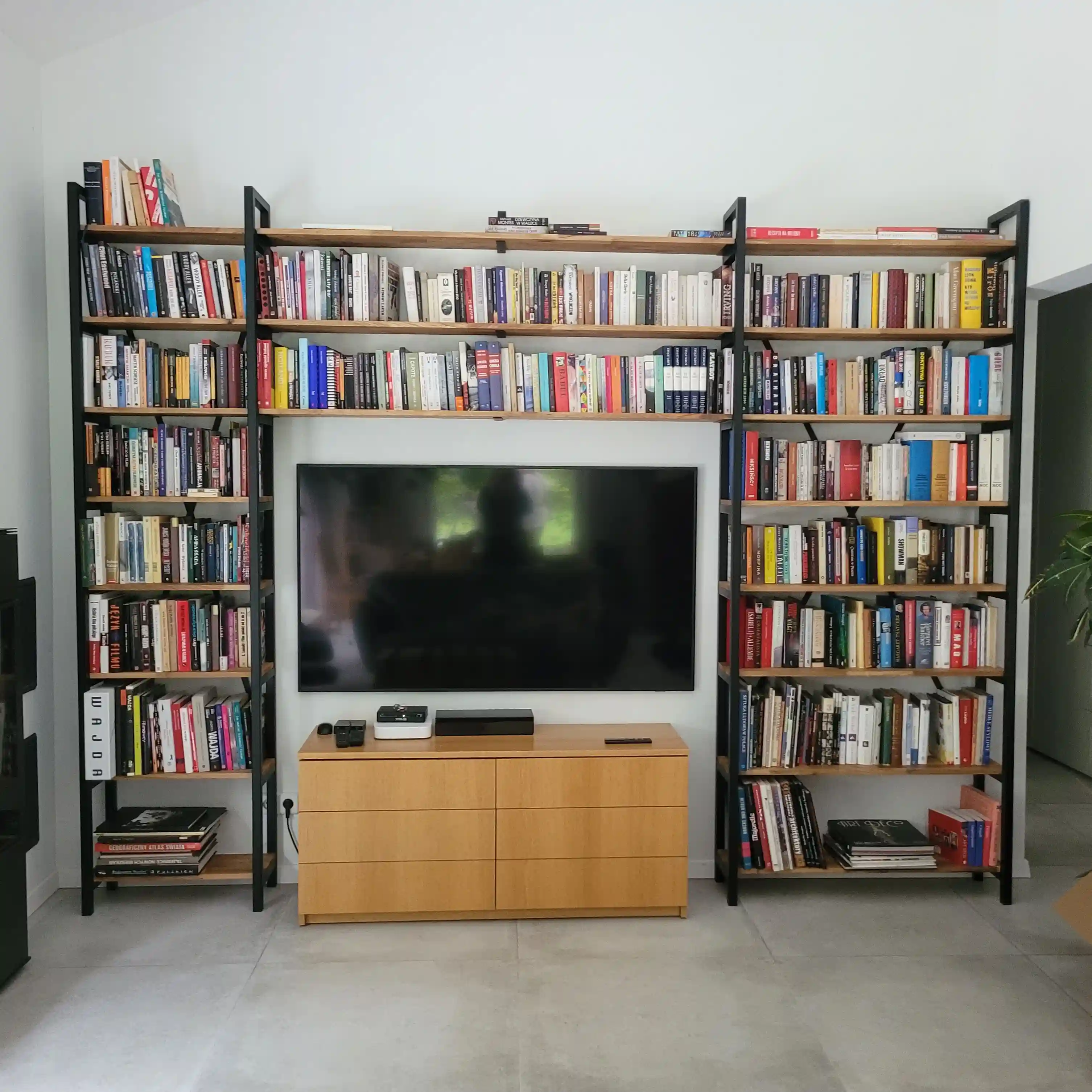 Scianka-TV-wykonana-na-podstawie-regalow
